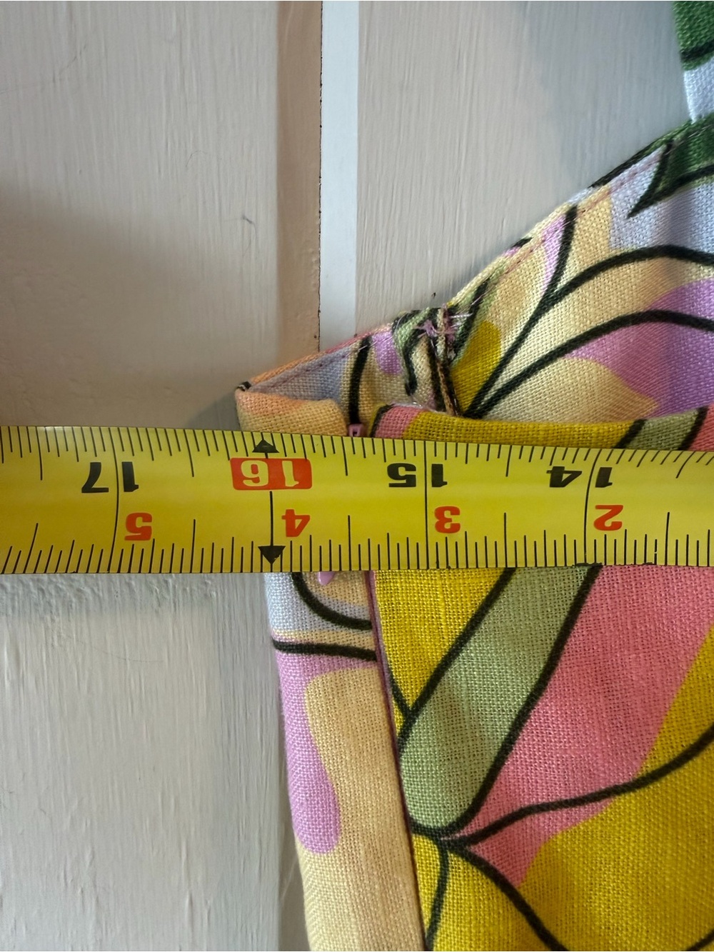 NWT FARM Rio Pastel Floral Midi Dress in Yellow, Pink, Green, Size Medium - Picture 14 of 16